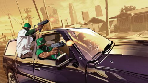 دانلود والپیپر Grand Theft Auto V gta grove street Los Santos