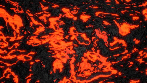 دانلود عکس زمین گدازه داغ الگوی طبیعت انتزاعی محو شعله سه بعدی