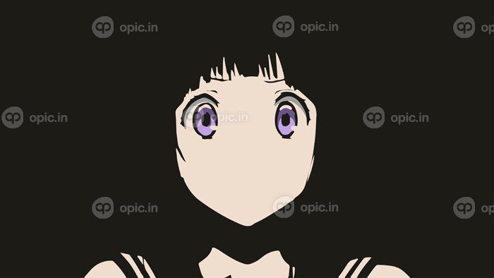 دانلود والپیپرهای تصویری انیمه کارتونی Hyouka Chitanda Eru hand