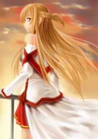 دانلود والپیپرهای تصویری بازی های ویدیویی انیمه انیمه دخترانه Sword Art Online مجسمه اسباب بازی Yuuki Asuna