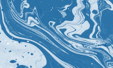 دانلود عکس طرح زمینه نقاشی سنگ مرمر مایع با رنگ آبی