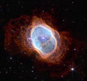 دانلود والپیپرهای تلسکوپ فضایی جیمز وب ستارگان فضایی سحابی حلقه جنوبی سحابی NGC
