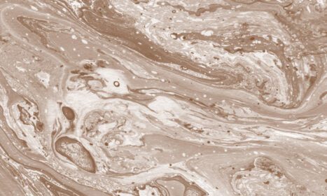 دانلود عکس طرح زمینه نقاشی سنگ مرمر مایع با رنگ شکلاتی