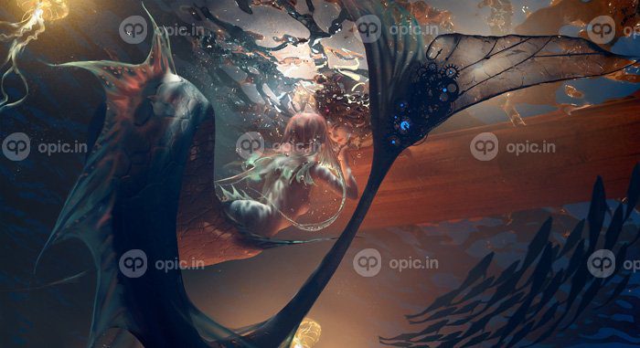 دانلود والپیپرهای نور ارگانیسم ART water cg فضای اثر هنری