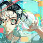 دانلود عکس روی زمینه چوبی خط نوت بوک مدادی و قهوه