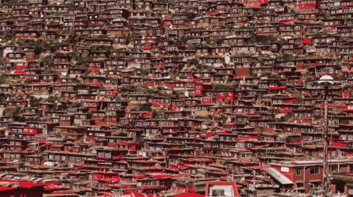دانلود والپیپرهای پلی خانه آثار هنری قرمز چین شهر آسیا