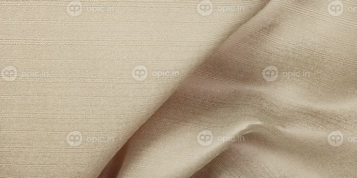 دانلود عکس بافت ابریشم موج پرده ارگانزا پارچه بژ روشن تصویر سه بعدی