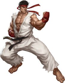 دانلود والپیپرهای تصویری ورزشی بازی های ویدیویی پس زمینه ساده پس زمینه سفید جنگجو Street Fighter Ryu