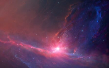دانلود والپیپر Starkiteckt Nebula universe