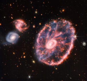 دانلود والپیپر ستاره ها فضای کهکشان تلسکوپ فضایی جیمز وب NIRCam miri