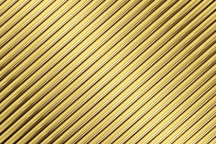 دانلود عکس بافت لوله فولادی طلا به صورت چکیده مورب