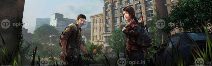دانلود والپیپر بازی های ویدیویی مجسمه آخرالزمانی The Last of Us اسکرین شات یادبود
