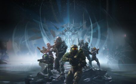 دانلود والپیپر بازی های ویدیویی علمی تخیلی Halo Guardians Master Chief Spartans هاله هنر دیجیتال اسپارتان لاک اسپارتان باک اسپارتان فردریک اسپارتان کلی اسپارتان لیندا اسپارتان واله اسپارتان تاناکا فضای اسلحه