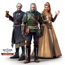 دانلود والپیپرهای ویدیویی بازی های ویدیویی شوالیه The Witcher Wild Hunt Geralt of Rivia DLC بازی های رایانه ای خون و شراب آنا هنریتا Regis طراحی لباس طراحی لباس اکشن فیگور میانسالی x px