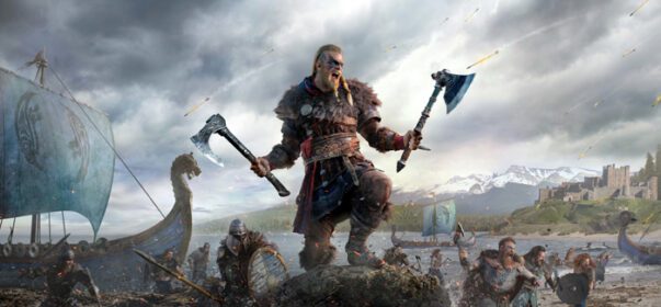 دانلود والپیپر Vikings Ubisoft Assassin’s Creed Valhalla Eivor axes بازی های ویدیویی هنر شخصیت های بازی ویدیویی بازی های ویدیویی کشتی جنگجو دراککار