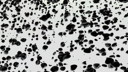 دانلود والپیپرهای سه بعدی Abstract Blender رندر دیجیتال هنر CGI انتزاعی سه بعدی انعکاس آثار هنری پس زمینه ساده سیاه و سفید مینیمالیسم تک رنگ