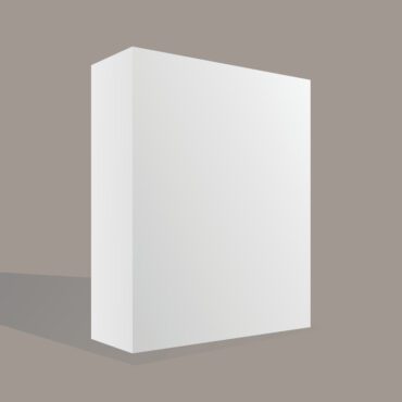 جعبه وکتور مدل جعبه بسته سفید واقعی