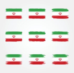 وکتور براش پرچم ایران پرچم ملی