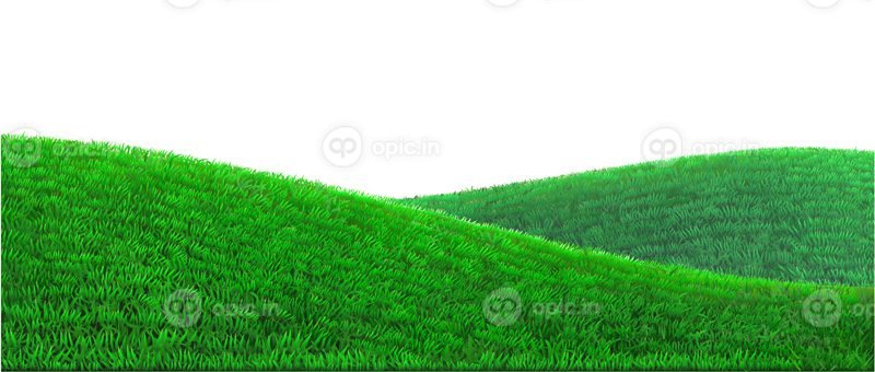 وکتور چشم انداز آسیاب بادی و تپه های سبز eps