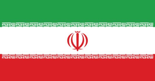 وکتور پرچم ایران با طرح وکتور رنگی اصلی rgb