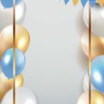 دانلود وکتور غذای کریسمس روی میز از نمای بالا