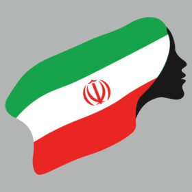 وکتور تجمع و اعتراض در ایران آزادی زنان در ایران