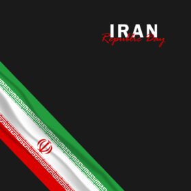 وکتور روز جمهوری با پرچم های ایران جشن روز جمهوری ایران