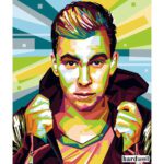 تصویر وکتور پس زمینه بادکنک های تولدت مبارک بنر براق