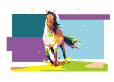 پوستر این پرتره رنگارنگ اسب wpap را ببینید یک نمونه بسیار خوب از سبک هندسی این وکتور wpap اسب جدید و رایگان هم اکنون برای دانلود در دسترس است وکتور wpap اسب