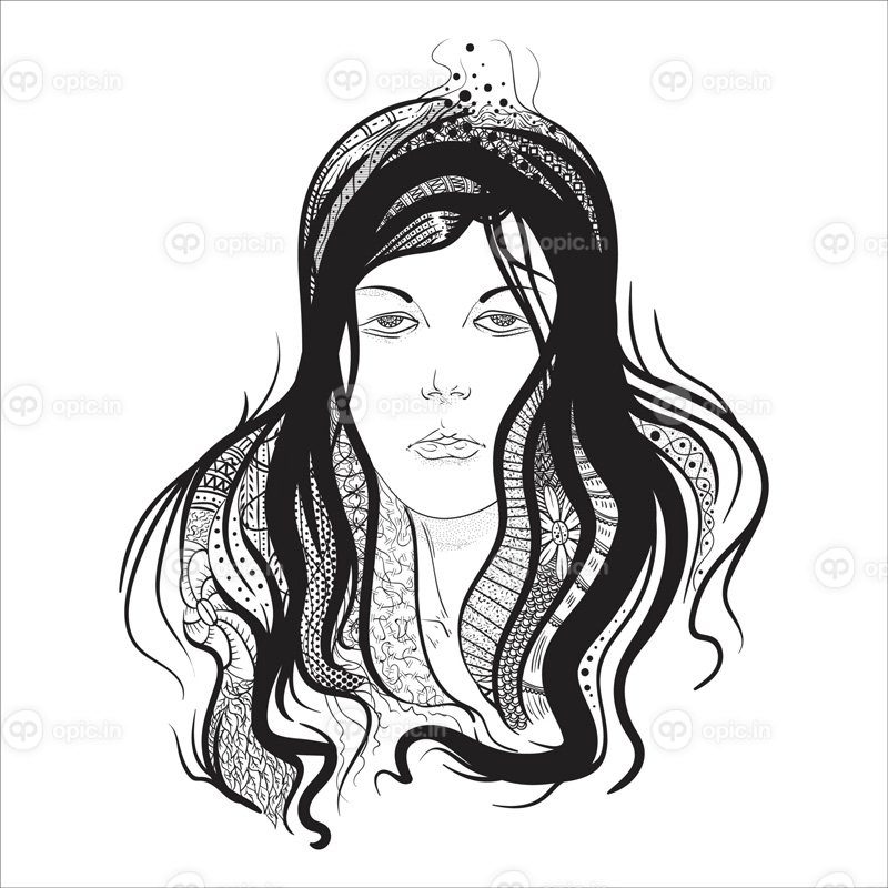 پوستر کتاب رنگ آمیزی فرفری دخترانه ضد استرس برای کودکان و بزرگسالان