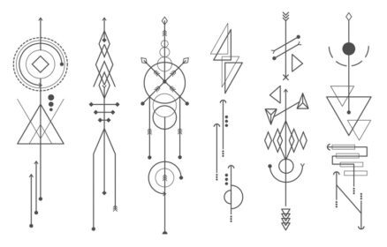 وکتور خال کوبی مینیمالیستی نقاشی ابله هندسی انتزاعی