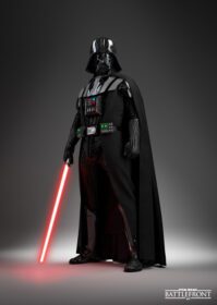 دانلود والپیپر Darth Vader Star Wars Sith lightsaber Star Wars Battlefront بازی های ویدیویی پرتره نمایش پس زمینه ساده