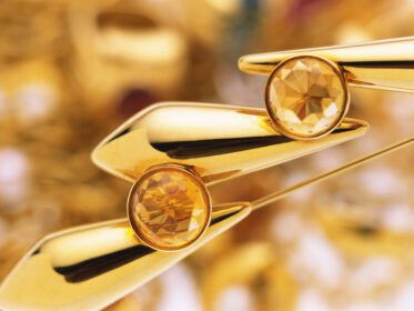 دانلود والپیپر جواهرات طلایی روشن